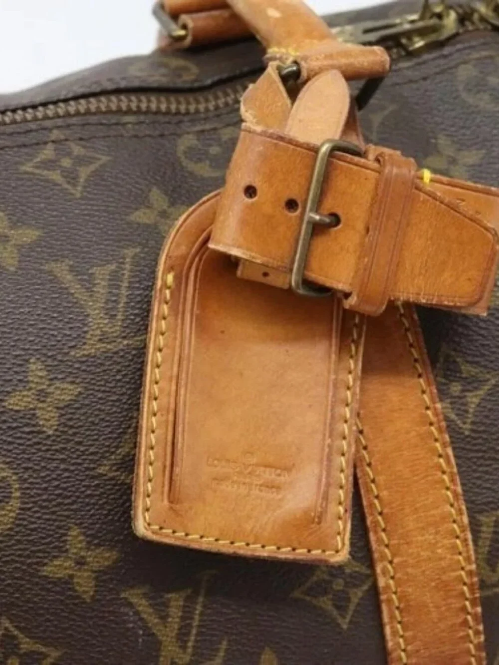 LOUIS VUITTON Monogram Keepall Bandouliere 45 Boston Bag M41418 LV Auth 145219